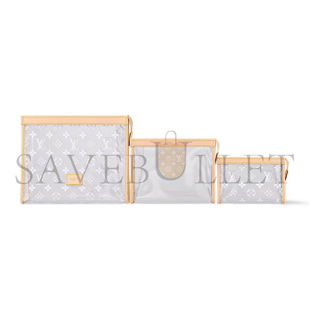 LOUIS VUITTON MASTER TRIO POCHE TOILETTE M11390 (25*20*5.5cm)
